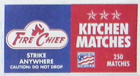 Fire Chief Long Matches