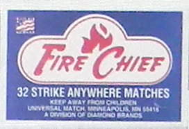 Fire Chief Short Matches